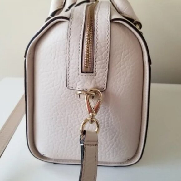 NWT Kate Spade Perri Lane Bubbles Perforated Pebbled Leather Crossbody Satchel - Picture 5 of 10